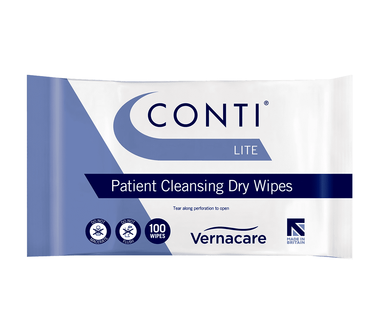 Patient dry wipes that are the most cost-effective option for healthcare professionals and home care patients. These dry wipes are our most basic made from a lightweight material for general everyday use.